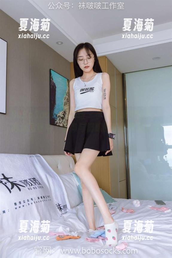 BoBoSocks袜啵啵 - 小沫的高跟凉鞋：高清写真中，信仰与脚踝的较量你见过吗？