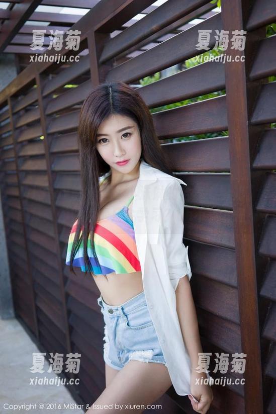 MiStar魅妍社 - 小沫琳的全套“学姐”图集：你以为她只会学习？oh不，才怪！