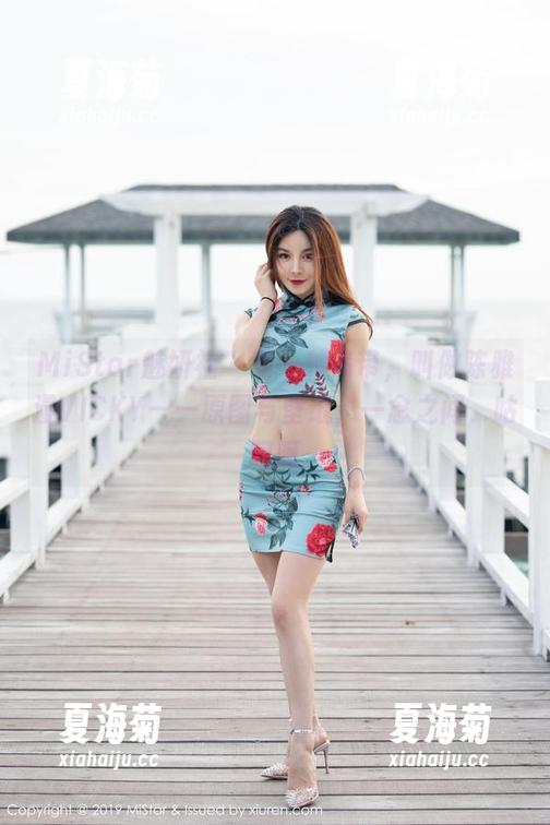 MiStar魅妍社 - 有一种吊带，叫做陈雅漫VICKY——原图与壁纸，一念之间，咕呵呵