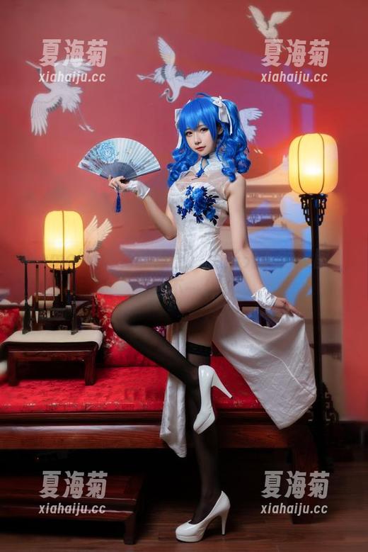 Momoko葵葵的狂三：无圣光下的美图，果然不一样。