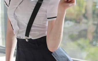 模范学院 – 新更新のfairy如歌写真集：双马尾时刻，生动又迷人！